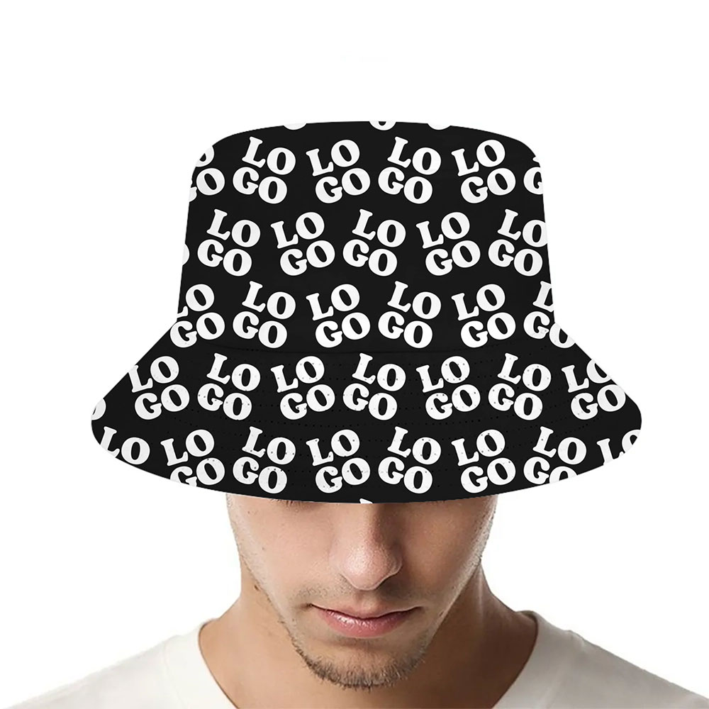 Custom Logo Bucket Hat [Live Preview] 2