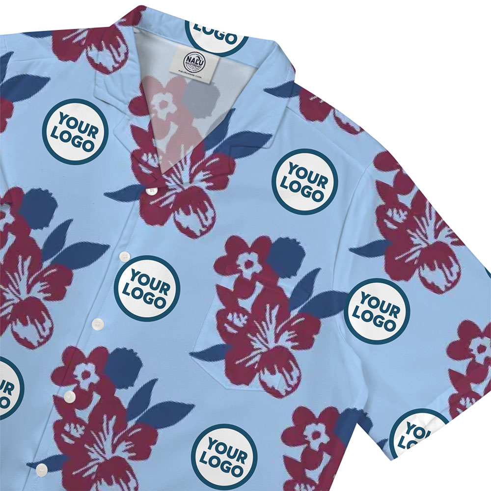 Custom Logo Hawaiian Shirt For Men Women 3