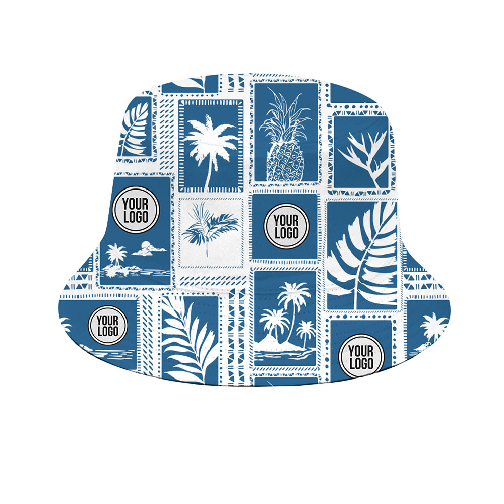Customize Hawaiian Bucket Hat With Tropical Pattern 2