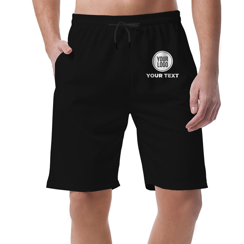 Instant Preview Custom Hawaiian Shorts With Logo and Text