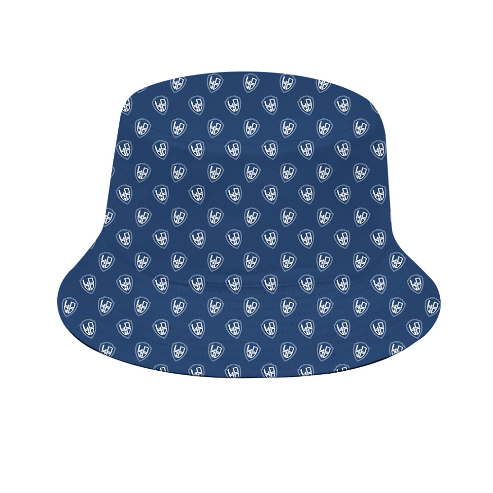 Personalized Brand Pattern Matching Bucket Hat 2