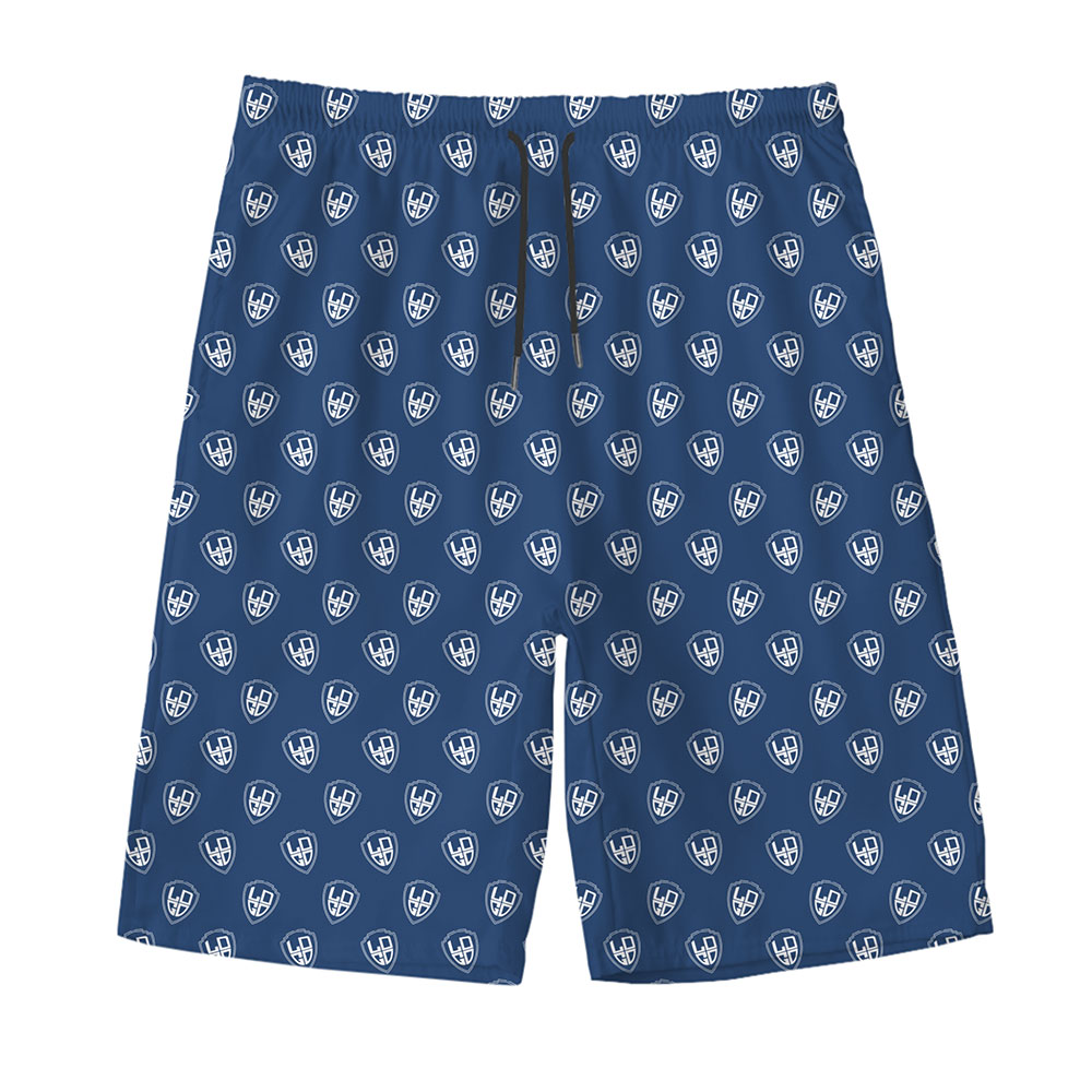 Print On Demand Logo Men's Hawaiian Shorts 4